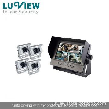 waterproof car backup car camera system for fire trucks